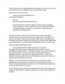 Royo de hojas muy bien compactadas con lo que parecía ser un una tira de cuero, se notaba que eran muy viejas por el color de que tenían las hojas.