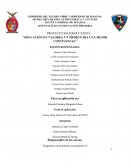 Educación en valores, un medio para una mejor convivencia