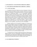 ANTECEDENTES Y CONCEPTOS DEL DERECHO LABORAL.