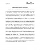 La Iglesia Católica durante la independencia