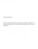 ESTRUCTURA DE LA FIBRA DE CROMATINA Y EL MODELO PLECTONÉMICO DE LA CONDENSACIÓN CROMOSÓMICA EN CÉLULAS DE DROSOPHILA.