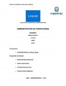 LIQUID DIGITAL MARKETING & COMMUNICATIONS ADMINISTRACIÒN DE OPERACIONES