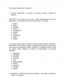 TALLER DE PRINCIPIOS Y VALORES