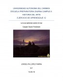 La luna saliendo sobre el mar Casper David Friedirech