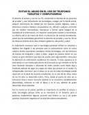 EVITAR EL ABUSO EN EL USO DE TELEFONOS TABLETAS Y COMPUTADORAS