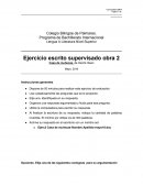 Ejercicio escrito supervisado obra 2 Casa de muñecas, de Henrik Ibsen