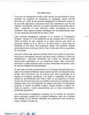 El proceso de investigación formativa sala maternal correspondiente al cuarto semestre del programa de licenciatura en pedagogía infantil