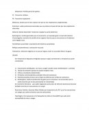 Caso Clinico. Hiporexia: Perdida parcial de apetito.