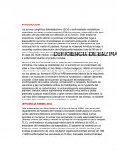 Deficiciencia de ADSL aciduria orotica