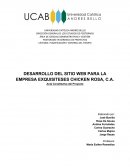DESARROLLO DEL SITIO WEB PARA LA EMPRESA EXQUISITESES CHICKEN ROSA, C.A.
