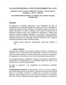 EVALUACIÓN ERGONÓMICA AL PUESTO DE MANTENIMIENTO DE LA UCSP