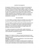 CONTRATO DE MANDATO. En Argentina, Córdoba, Río Tercero a los 16 días del mes de agosto de 2015