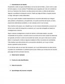 Entendimiento del desafío