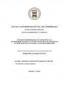 ANÁLISIS MICROBIOLÓGICO Y RESISTENCIA A ANTIMICROBIANOS DE LA LECHE CRUDA QUE SE EXPENDE EN EL MERCADO DE SANTA ROSA, CIUDAD DE RIOBAMBA