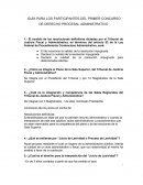 GUÍA DERECHO ADMINISTRATIVO