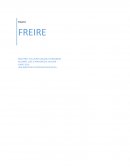 Freire y sus Conocimientos...