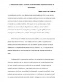 La comunicación científica una fuente de información muy importante dentro de las universidades