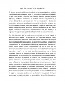 Analisis derechos humanos