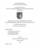 Diagnostico de las TIC´s como herramienta para la sostenibilidad del medio ambiente de la facultad de ciencias