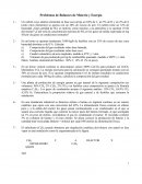 Problemas de Balances de Materia y Energía