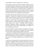 LA INTELIGENCIA: ¿QUE TAN NATURAL ES LO ARTIFICIAL?