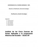 Maestría en Planificación y Dirección Estratégica. Planificación y Gestión Estratégica