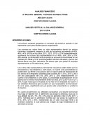 ANALISIS FINANCIERO Al BALANCE GENERAL Y ESTADO DE RESULTADOS