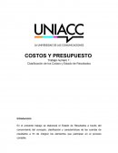 Clasificación de los Costos y Estado de Resultados