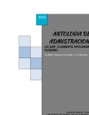 Antologia de administracion II