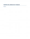 ENSAYO FUENTES DEL DERECHO DEL TRABAJO.