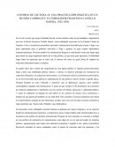 CONTROL DE LECTURA 10: UNA PRACTICA DIPLOMATICA EN UN MUNDO CAMBIANTE.