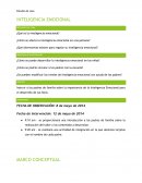 Inteligencia Emocional.