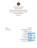 Enfoque en la toma de decisiones