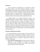 Una crisis económica se desencadena por la combinación de eventos internacionales negativos y una toma de decisiones equivocada