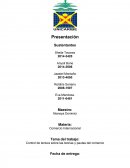 Control de lectura sobre las teorías y pautas del comercio