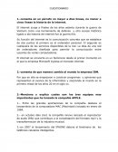 Comenta en un párrafo no mayor a diez líneas, no menor a cinco líneas la historia de la internet.