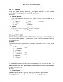 ESCALAS ACTITUDINALES ESCALA NOMINAL