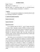 INFORME TECNICO En la Cooperativa Metal Dos 692 R.L