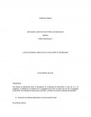 LAS ECUACIONES LINEALES EN LA SOLUCIÓN DE PROBLEMAS