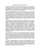 Cómo adquirí mis conocimientos?