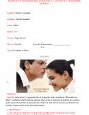 TRABAJO DE FILOSOFIA RELACIONADO A LA PELÍCULA MI NOMBRE ES KHAN