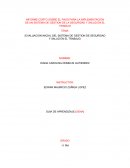 EVALUACION INICIAL DEL SISTEMA DE GESTION DE SEGURIDAD Y SALUD EN EL TRABAJO