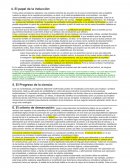 El papel de la inducción
