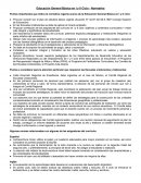 Educación General Básica en I y II Ciclo