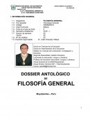 Generalidades de la filosofía.
