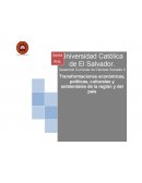 Historia de El Salvador.