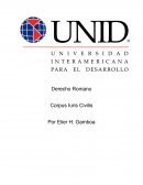 Resumen sobre el Corpus Iuris Civilis