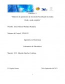 Practica # 2 “Medición de parámetros de los diodos Rectificador de media