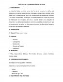 Elaboracion de natilla