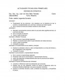 Actividades primer año tecnología